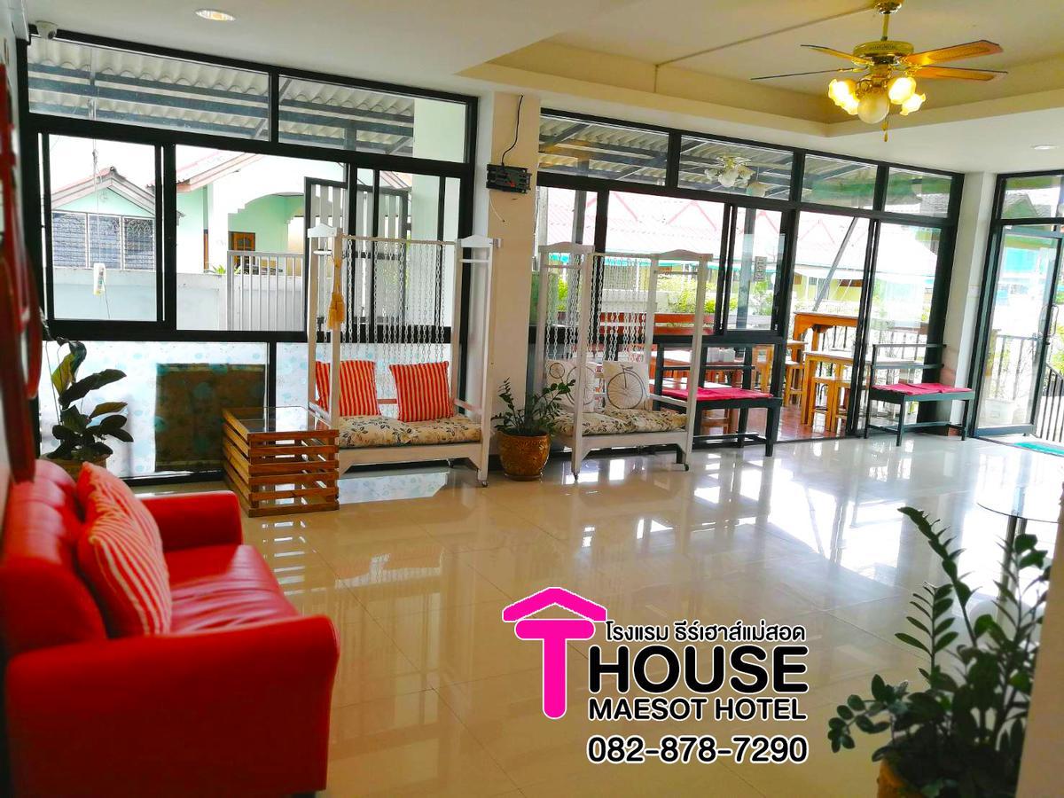 T. House Hotel Mae Sot Buitenkant foto