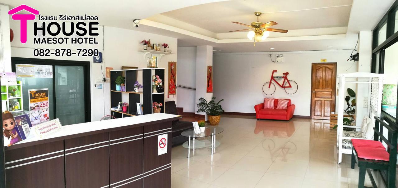 T. House Hotel Mae Sot Buitenkant foto