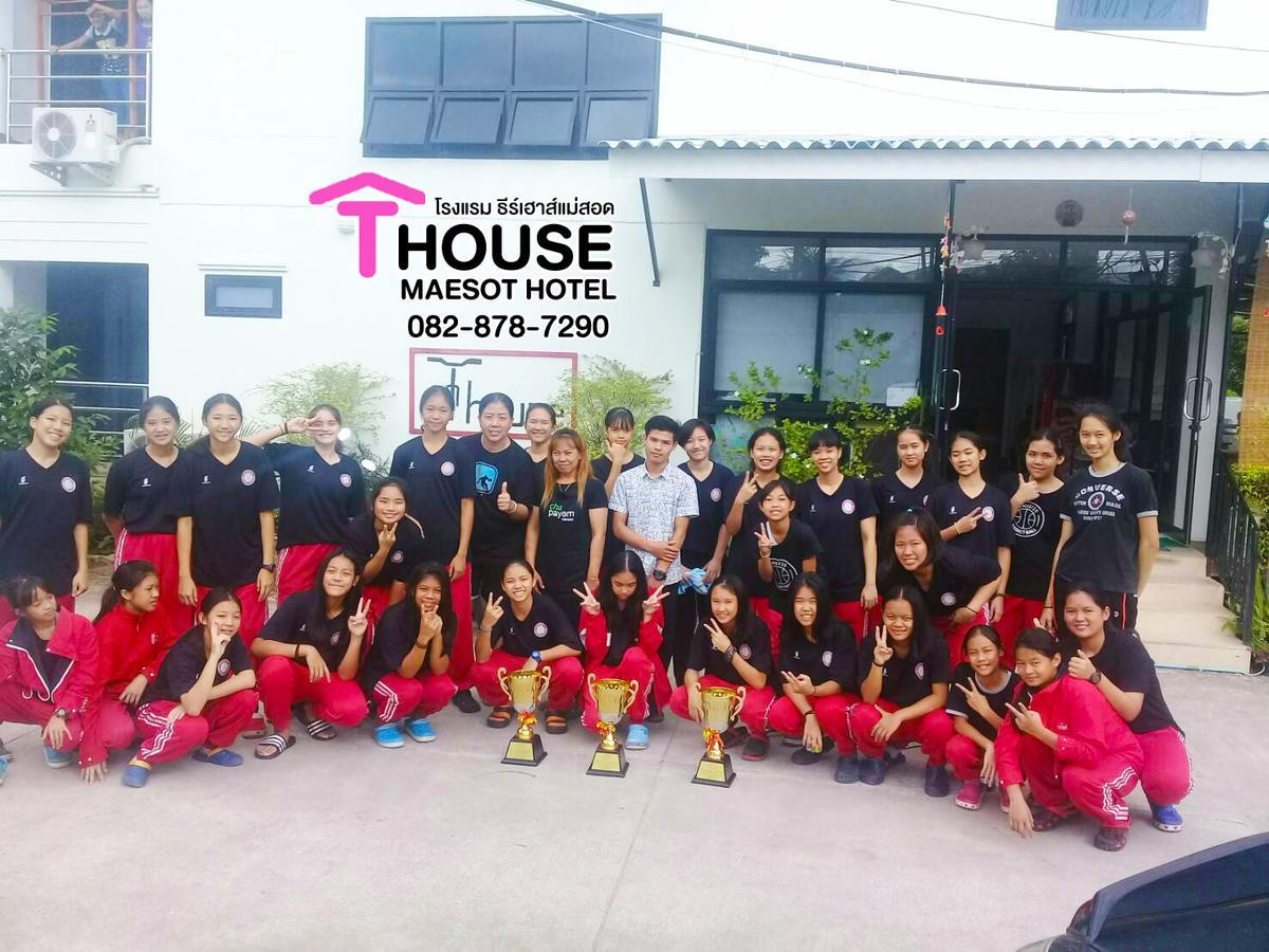 T. House Hotel Mae Sot Buitenkant foto