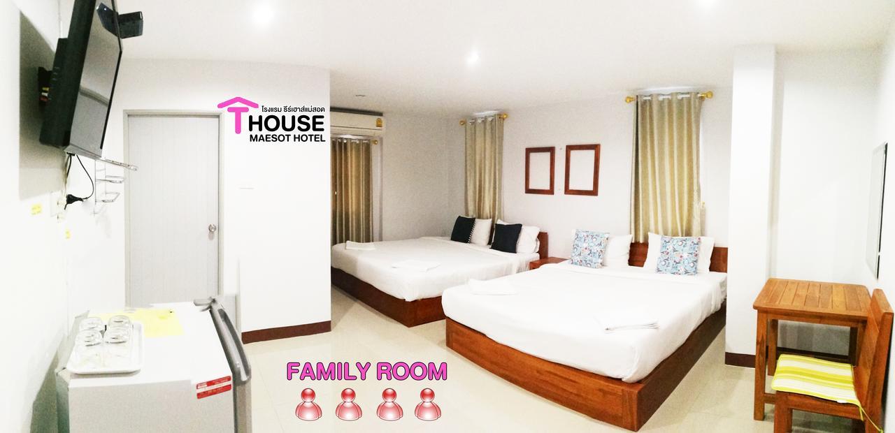 T. House Hotel Mae Sot Buitenkant foto