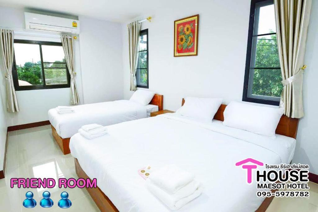 T. House Hotel Mae Sot Buitenkant foto