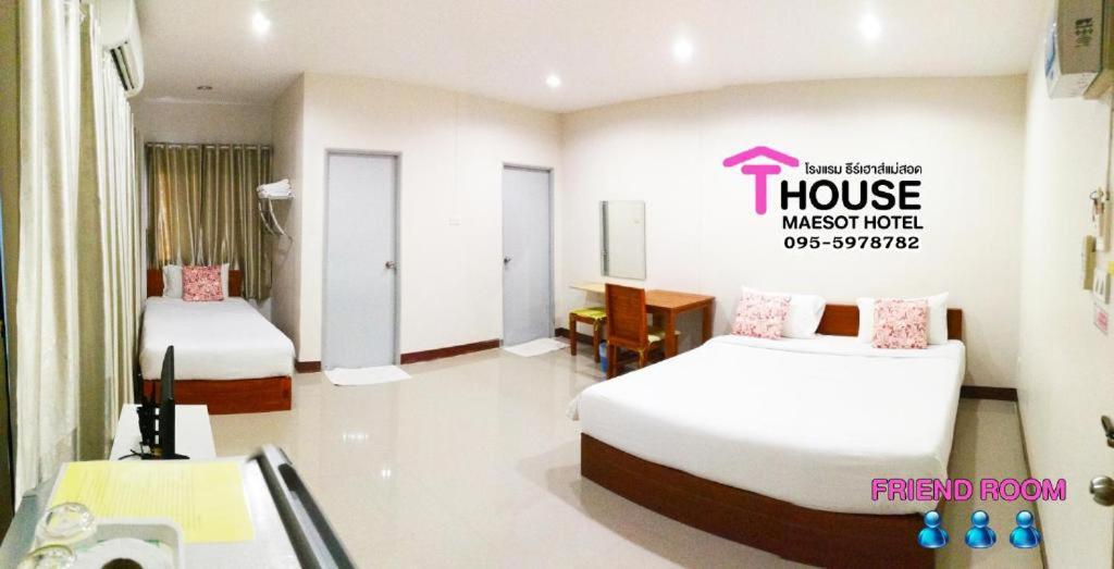 T. House Hotel Mae Sot Buitenkant foto